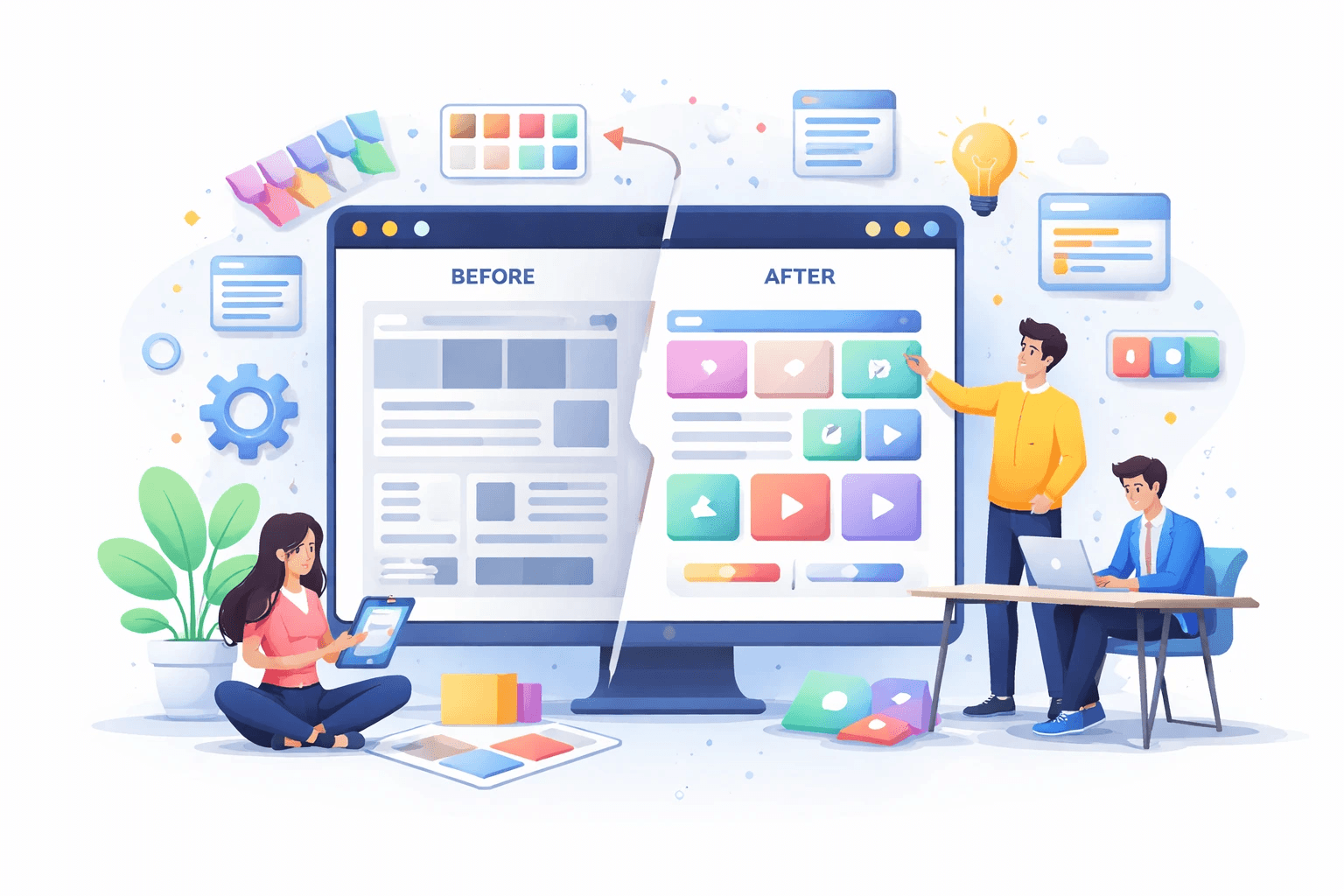 Redesain Website